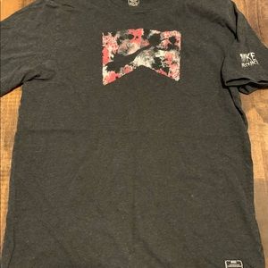 Nike Neckface Swoosh Logo T-Shirt - L